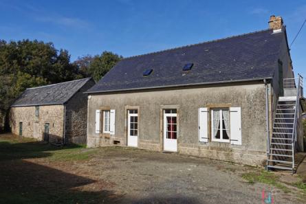 Fermette sur près d'1 ha 90 à Vimartin sur Orthe