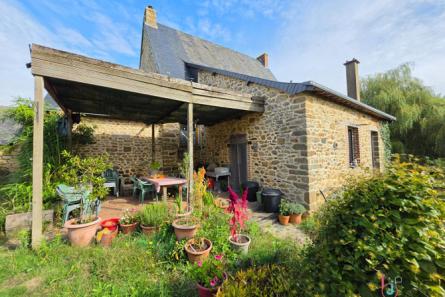 Maison sur 1,3 ha secteur Andouillé